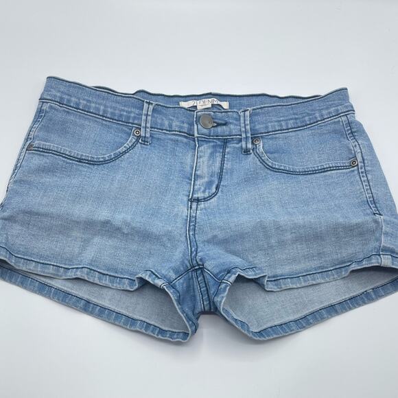 21 Denim Low Rise Jean Shorts sz 28 - Picture 5 of 5